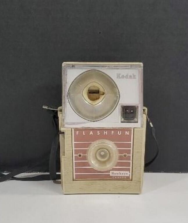 Vintage Kodak Flashfun Hawkeye Box Camera,