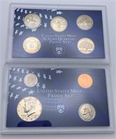 1999 United States Mint Proof Set In Box