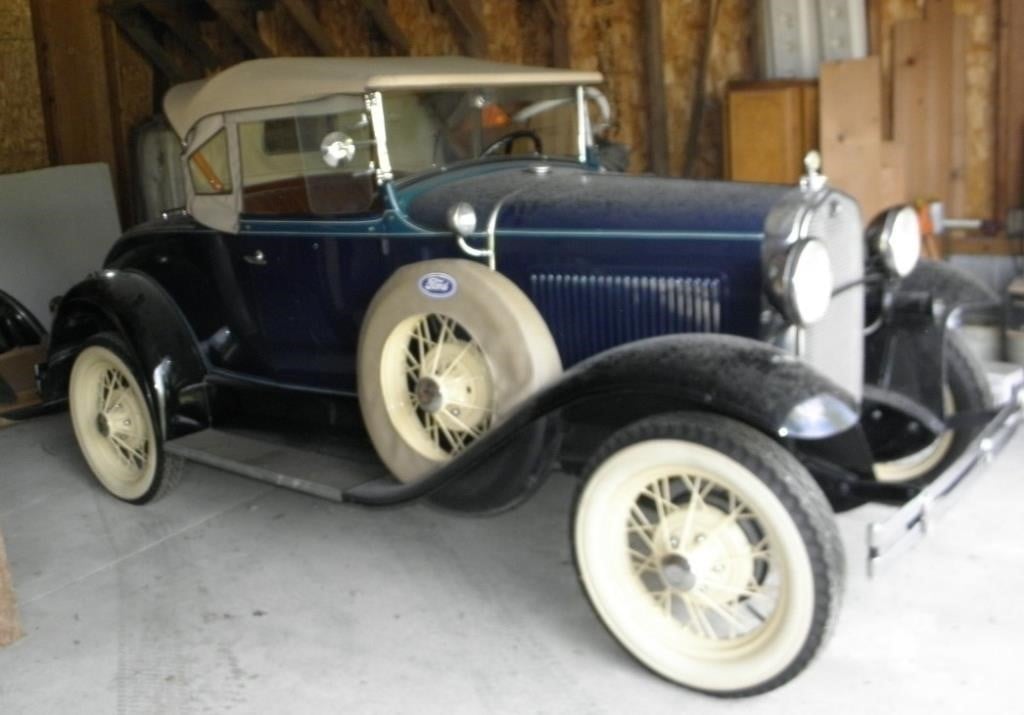 1931 Ford Model A Roadster, parade ready