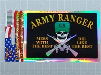 Army ranger stickers