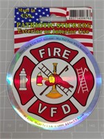 Fire VFD sticker