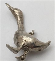Sterling Silver Goose Charm