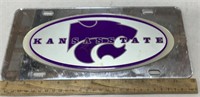 Kansas State University license plate
