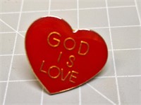 God is love pin