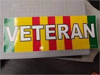 Veteran sticker