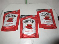 3 - 24oz Wiley Wallaby Licorice