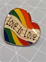 Love is love pin