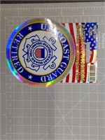 US Coast guard retired indoor/outdoor sticker