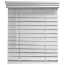 CHAMPION CORDLESS 2" FAUX WOOD BLIND IN WHITE