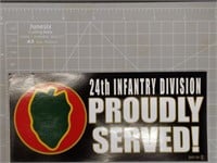 24th infantry division sticker
