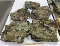 Lot of military tops w/ one pant-Various sizes