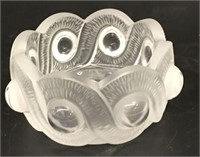 Lalique France High Relief Bowl