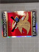 National rifle sticker
