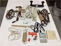 Hardware lot w/extension cords