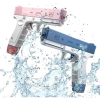New Water Pistols for Kids, 2 Pack Super Gun Cool