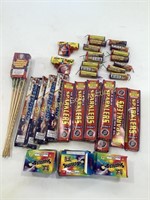 Rockets, Sparklers, Poppers, & More