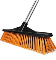 New 18 Inchs Push Broom-Heavy Push Outdoor Broom