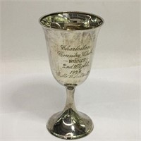 Sterling Silver Trophy Cup Dated 1929