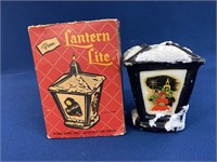 1950's Penn Wax Works Lantern Lite Christmas