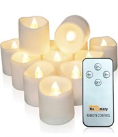 Homemory 48 Pack Timer Remote Control Flameless
