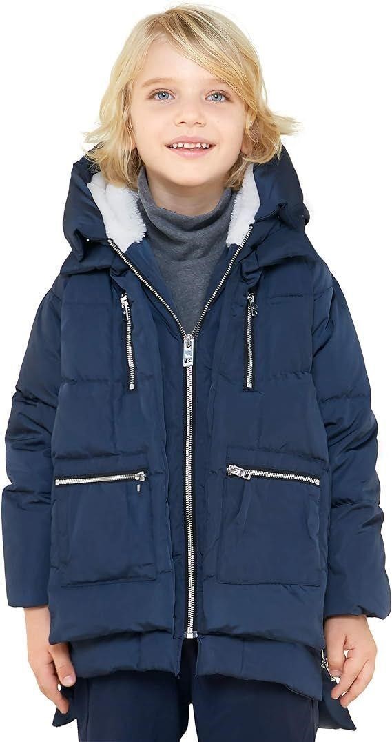 $148 (6-7Y) Children Hooded Down Jacket