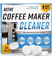 New Coffee Machine Cleaner Descaler Tablets - 24
