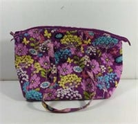 Vera Bradley Floral Gem Purple Tote Bag