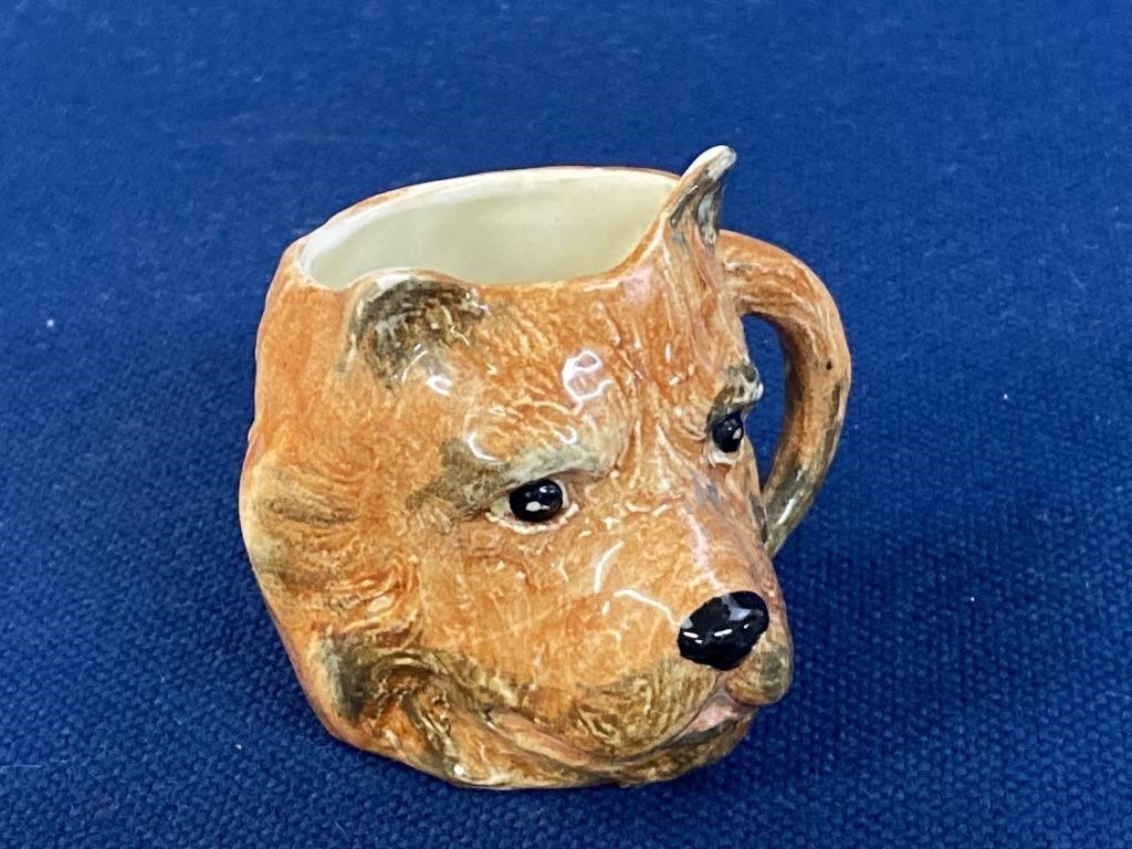 Vintage L&S Ltd Toby mug, Chow dog, England, hand