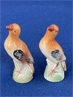 Vintage Bird Salt & Pepper shakers, Japan, both