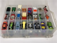 48 Hot Wheel Style Cars in Carrying Case