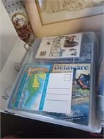 Binder Full of Collector Postcards and More