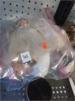 Lot of Vtg. Baby Dolls and Accessories