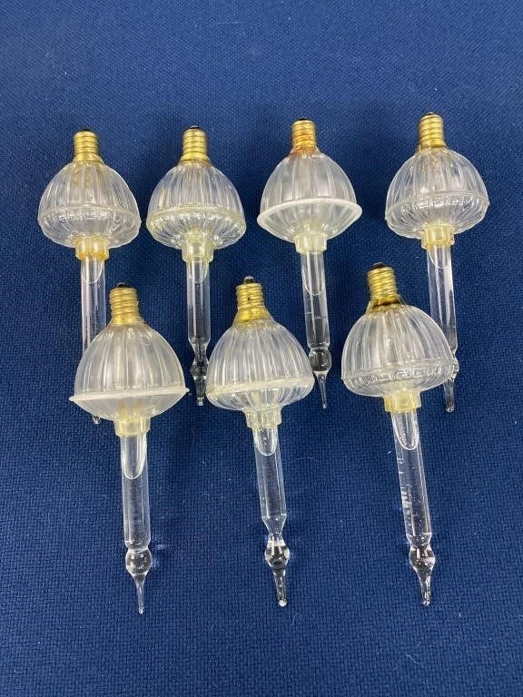 (7) Vintage Bubble Light refills, not tested