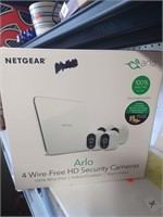 Netgear Arlo 4 Wire Free HD Security Cameras-