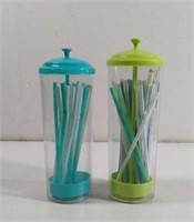 Straw Holder Containers Plastic
