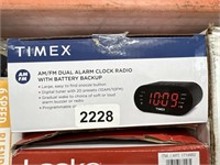 TIMEX DUAL ALARM CLOCK