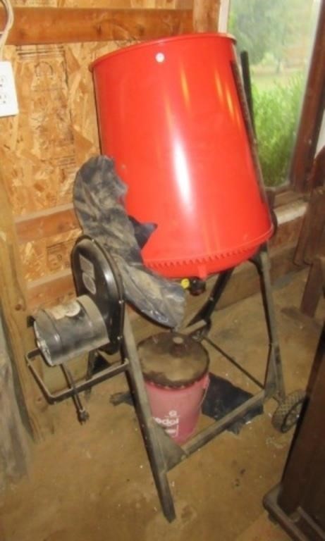 Red lion model RXL-3 portable cement mixer.