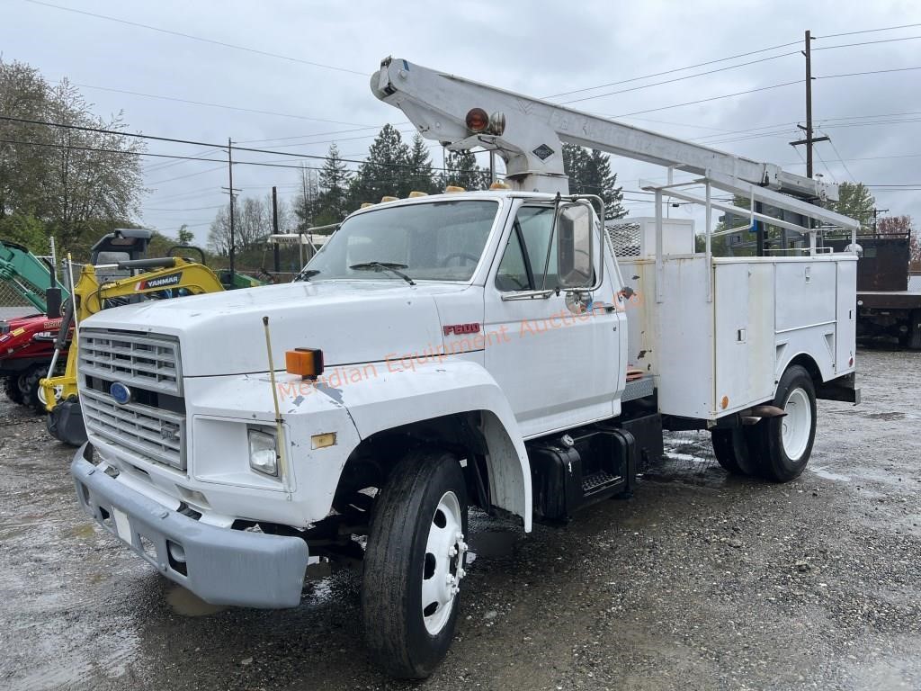 1987 Ford F-600 Boom Truck