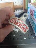 Metal Coca Cola Adv. Wall Bottle Opener