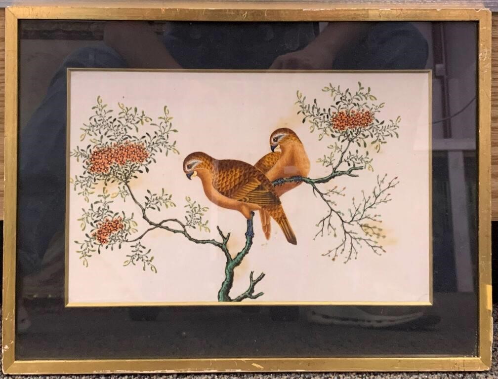 Chinese School Drawing Of Birds