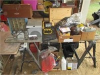 Large group includes Craftsman tool box,