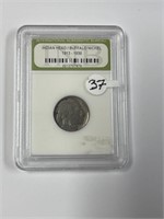 1929 Buffalo Nickel In Case