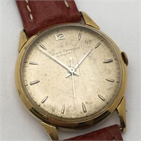 18k Gold Girard Perregaux Gyromatic Wrist Watch