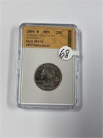 SGS MS 70 2005 - P Minnesota State Quarter
