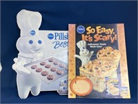 (2) Pillsbury Doughboy advertising with wooden