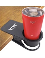 Like new YOY Drink Cup Holder Clip - Table Desk