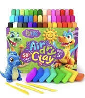 Like new Air Dry Clay 50 Colors, Soft & Ultra