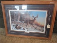 Jim Hansel resting place deer print