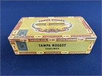 Vintage Tampa Nugget Cigar box