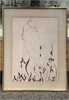 Andrea Rebecca Drawing Of Nude Couple